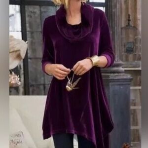 Soft Surroundings Purple Tunic